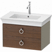 Duravit DWT4351077H2 American Walnut Stone Gray Vanity Base