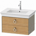 Duravit DWT43510H5H2 Natural Oak Stone Gray Vanity Base