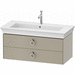 Duravit DWT43520H2H2 Stone Gray High Gloss Vanity Base