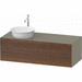 Duravit DWT4977L77H2 American Walnut Stone Gray Vanity Base