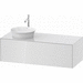 Duravit DWT4977L8585 White High Gloss Vanity Base