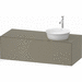 Duravit DWT4977RH2H2 Stone Gray High Gloss Vanity Base