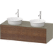 Duravit DWT4978B77H2 American Walnut Stone Gray Vanity Base
