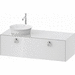 Duravit DWT4982L8585 White High Gloss Vanity Base