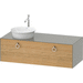 Duravit DWT4982LH592 Natural Oak Stone Gray Vanity Base
