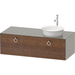 Duravit DWT4982R7792 American Walnut Stone Gray Vanity Base