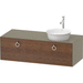 Duravit DWT4982R77H2 American Walnut Stone Gray Vanity Base