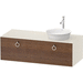 Duravit DWT4982R77H4 American Walnut Nordic White Vanity Base