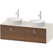 Duravit DWT4983B77H4 American Walnut Nordic White Vanity Base