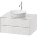 Duravit DWT498508585 White High Gloss Vanity Base