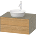 Duravit DWT49850H5H2 Natural Oak Stone Gray Vanity Base