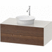 Duravit DWT498607739 American Walnut Nordic White Vanity Base
