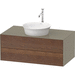 Duravit DWT4986077H2 American Walnut Stone Gray Vanity Base