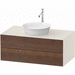 Duravit DWT4986077H4 American Walnut Nordic White Vanity Base