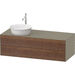 Duravit DWT4987L77H2 American Walnut Stone Gray Vanity Base
