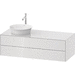 Duravit DWT4987L8585 White High Gloss Vanity Base