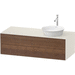 Duravit DWT4987R77H4 American Walnut Nordic White Vanity Base