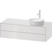 Duravit DWT4987R8585 White High Gloss Vanity Base