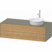 Duravit DWT4987RH5H2 Natural Oak Stone Gray Vanity Base