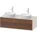 Duravit DWT4988B7739 American Walnut Nordic White Vanity Base