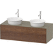 Duravit DWT4988B77H2 American Walnut Stone Gray Vanity Base