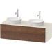 Duravit DWT4988B77H4 American Walnut Nordic White Vanity Base