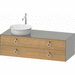 Duravit DWT4992LH592 Natural Oak Stone Gray Vanity Base