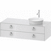 Duravit DWT4992R8585 White High Gloss Vanity Base