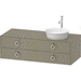Duravit DWT4992RH2H2 Stone Gray High Gloss Vanity Base