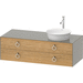 Duravit DWT4992RH592 Natural Oak Stone Gray Vanity Base