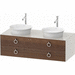 Duravit DWT4993B7739 American Walnut Nordic White Vanity Base