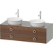 Duravit DWT4993B7792 American Walnut Stone Gray Vanity Base