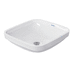 Duravit D0373370017 White Undermount Bathroom Sink