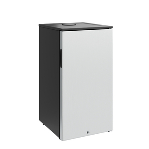 EBR1000SS Compact Refrigerator - Black / Stainless