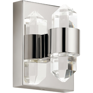 E84070 Arabella 1 Bulb Wall Sconce - Polished Nickel E84070 Arabella 1 Bulb Wall Sconce - Polished Nickel