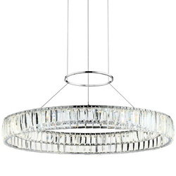  Annette Down Light Pendant Light - Chrome