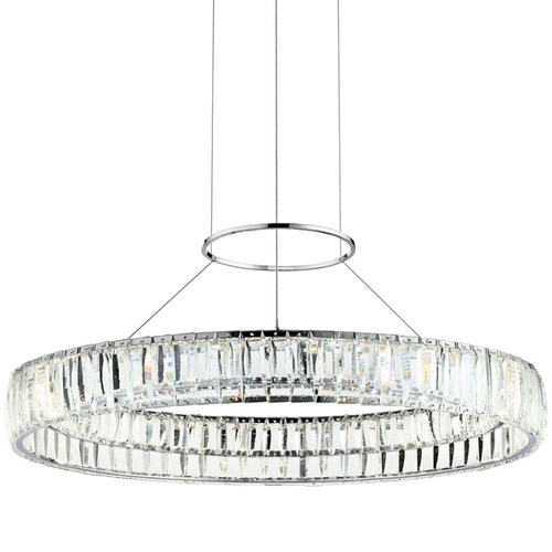 KIC83625 Annette Down Light Pendant Light - Chrome