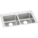 Elkay ELRAD331955MR2 Lustrous Satin Double Bowl Kitchen Sink