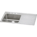 Elkay EILGR4322LMR2 Lustrous Satin Single Bowl Kitchen Sink