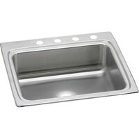  Lustertone Stainless Steel Single Bowl Kitchen Sink - Lustrous Satin