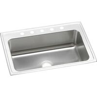  Lustertone Stainless Steel Single Bowl Kitchen Sink - Lustertone
