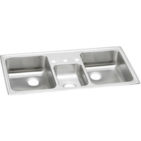 Triple Bowl Kitchen Sink 43 x 22