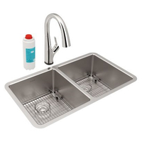 Double Bowl Kitchen Sink 32-3/4 in x 19-1/2 in Double Bowl Kitchen Sink 32-3/4 in x 19-1/2 in