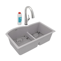 Double Bowl Kitchen Sink 33 in x 22 in