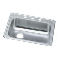  Celebrity Stainless Steel Single Bowl Kitchen Sink - Brushed Satin
