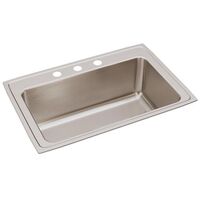  Lustertone Stainless Steel Single Bowl Kitchen Sink - Lustrous Satin