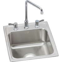  Lustertone Classic Self-Rimming Bar Sink - Stainless Steel