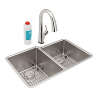 Double Bowl Kitchen Sink 31-1/4 in x 20-1/2 in Double Bowl Kitchen Sink 31-1/4 in x 20-1/2 in