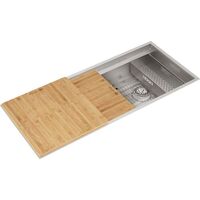 Single Bowl Sinks 45-1/2 x 20-1/2 x 10