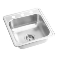  Dayton Self-Rimming Bar Sink - Stainless Steel